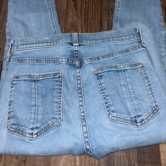 rag & bone high rise ankle skinny jeans - Picture 5 of 5